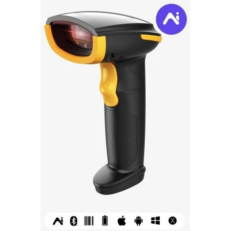 inateck Barcodescanner 21 AI black [BCST-21-AI_Black]