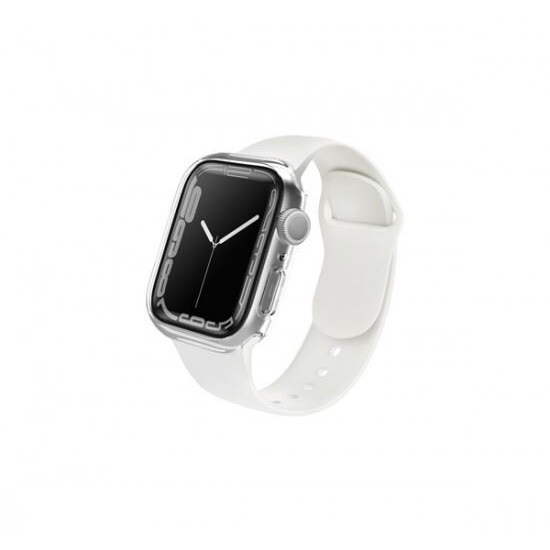 Uniq Legion Apple Watch S7 41mm tok, tempered kijelző fóliával, átlátszó (UNIQ-41MM-LEGNCLR) (UNIQ-41MM-LEGNCLR)