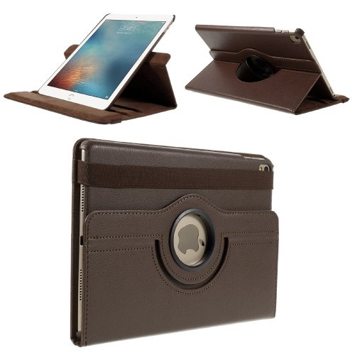 Apple iPad Pro 12.9 (2017), калъф за папки, въртящ се (360°), кафяв (42280)