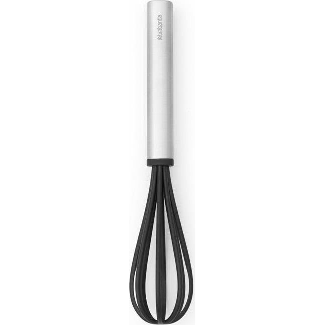 BRABANTIA Profile Bake & Mix kis méretű habverő. tapadásmentes. hőálló. r.m. acél. selyem matt. fekete - 250903 (250903)