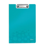 Leitz WOW Clipfolder with cover клипборд A4 Метал, Дунапрен Син