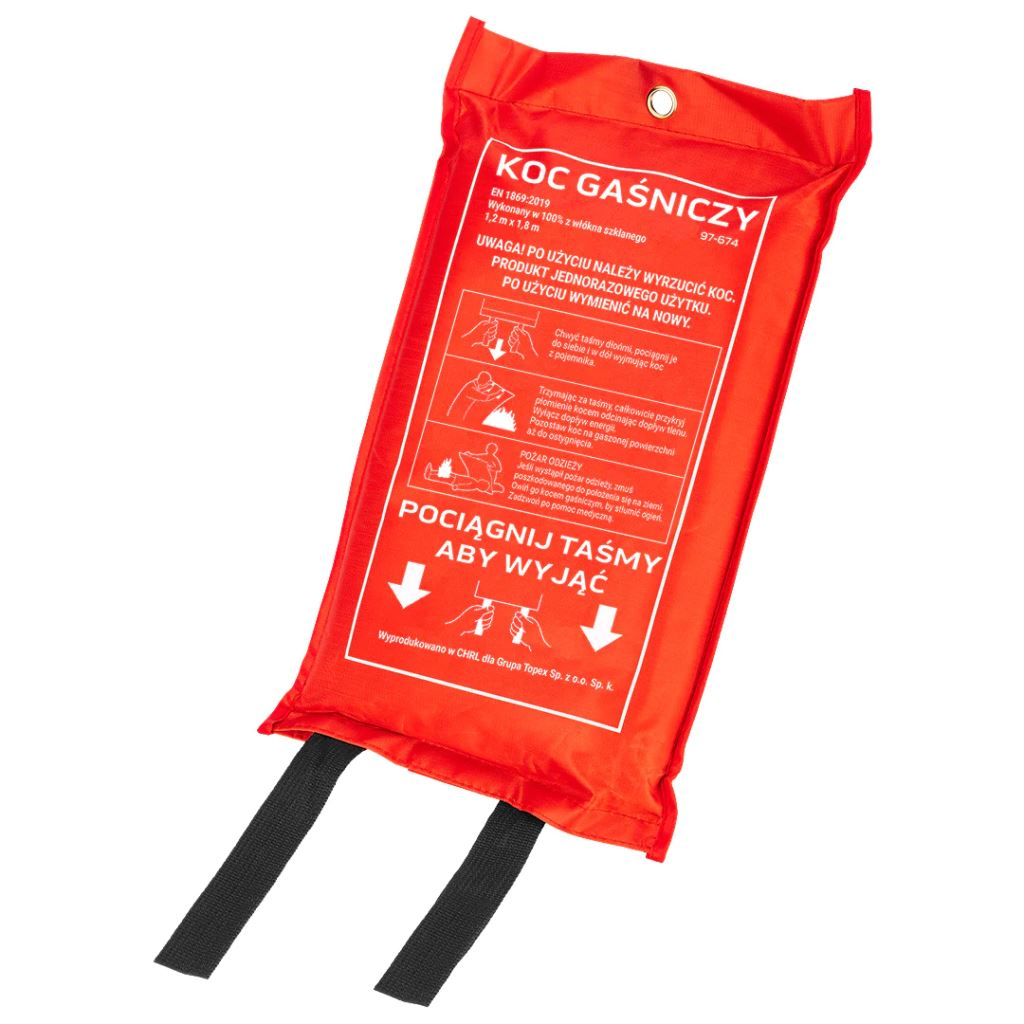 NEO Tools üvegszálas tűzoltó takaró 1.2x1.8m (97-674) (97-674)