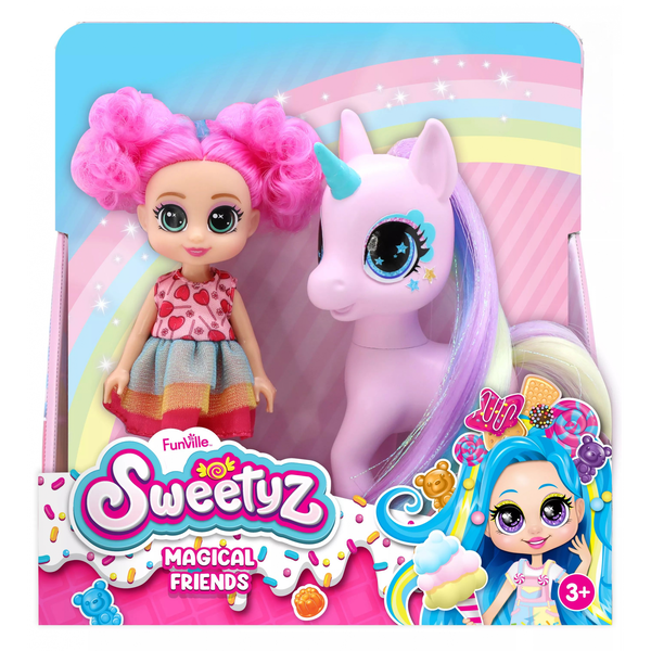 Funville Cukorfalat illatos mini baba unikornissal