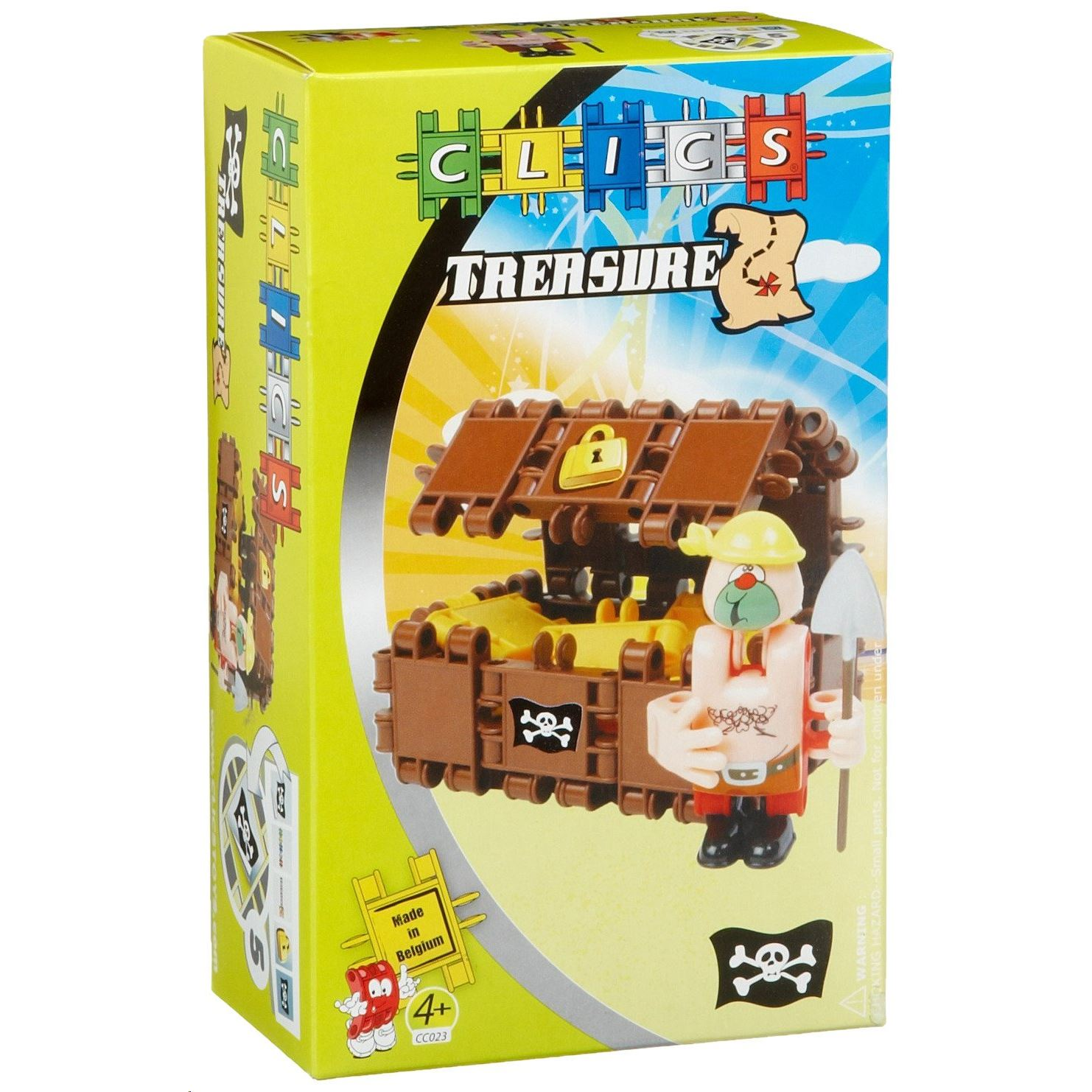 Clics Kalózkincs építőjáték (CC023) (CC023)