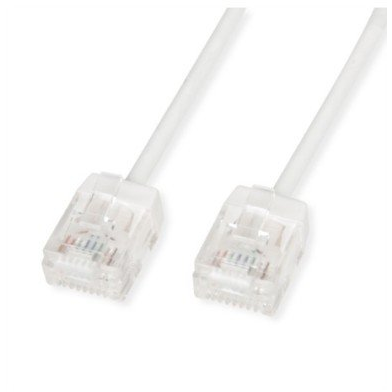 ROLINE UTP Data Center Patch Cord Cat.6A (Class EA), LSOH, Slim, Ultra Short Connector, biały, 3 m