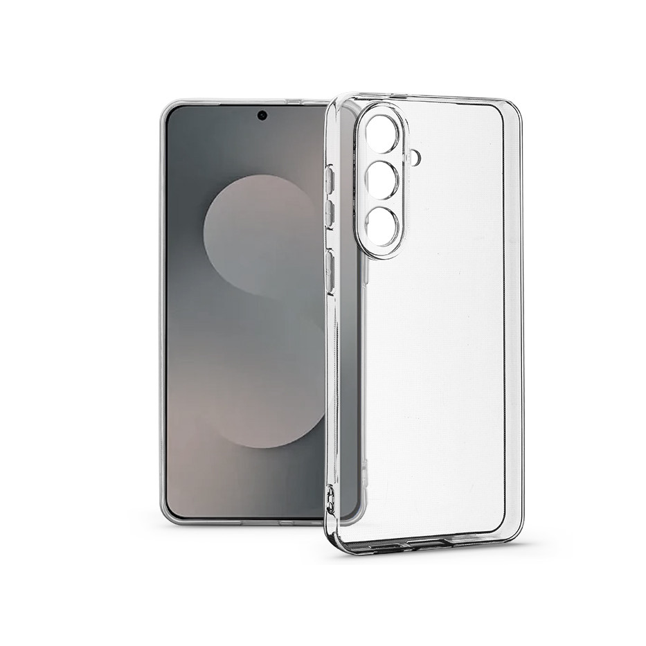 Haffner Clear Case kameravédős szilikon tok - Samsung SM-S942 Galaxy S26 - átlátszó (HF433092)