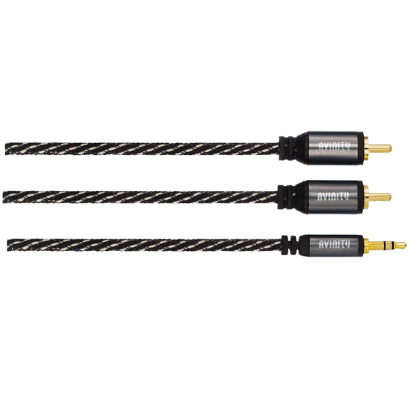 Avinity 127077 3.5mm Jack apa - 2x RCA apa Kábel (1.5m)