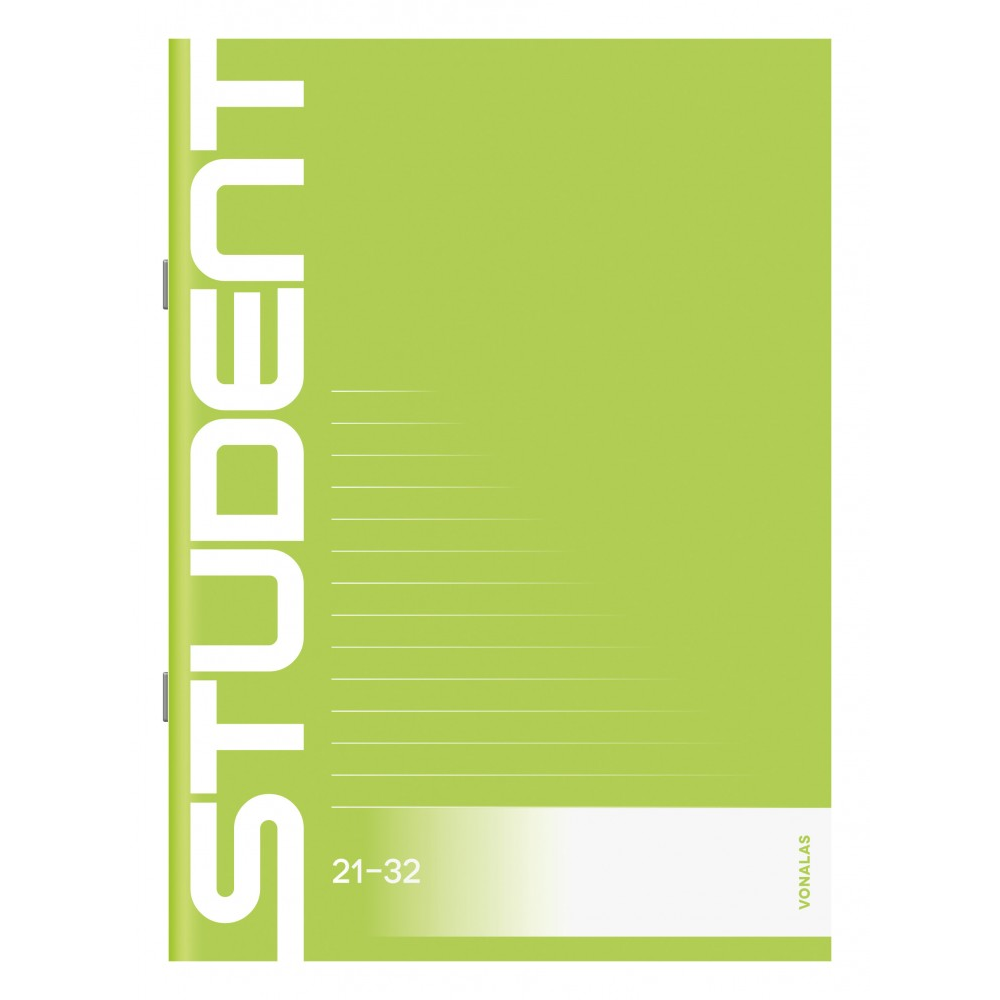 ICO Student 32 lapos A5 vonalas füzet (7500116000)