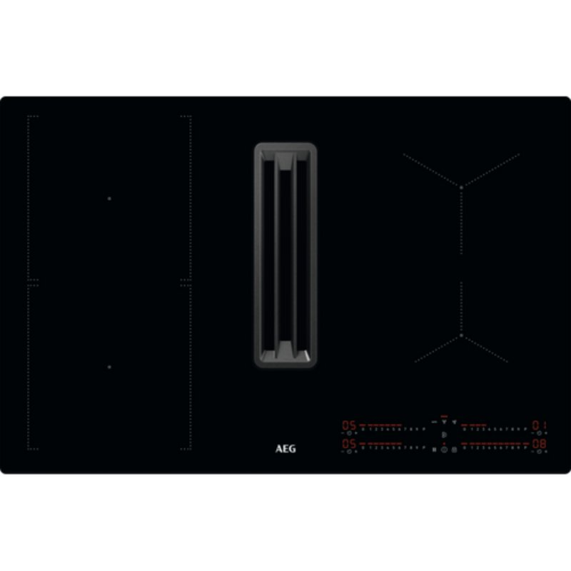 AEG CCE84543CB Főzőlap Páraelszívóval 80cm Fekete (CCE84543CB)