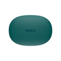 Belkin SoundForm Bolt Sluchátka s mikrofonem Bezdrátový Do ucha Volání / hudba / sport / volný čas Bluetooth Modrozelená