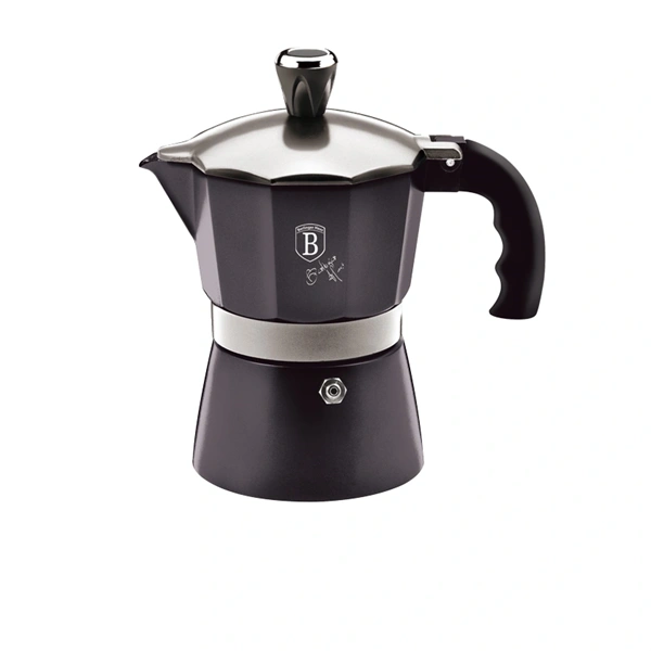 Berlinger Haus BH/8551N carbon pro 3 személyes kotyogós kávéfőző (BH/8551N)