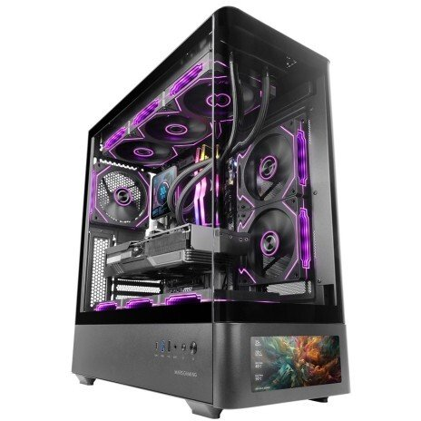 Mars Gaming MCLCDPRO computeretui Midi Tower Sort