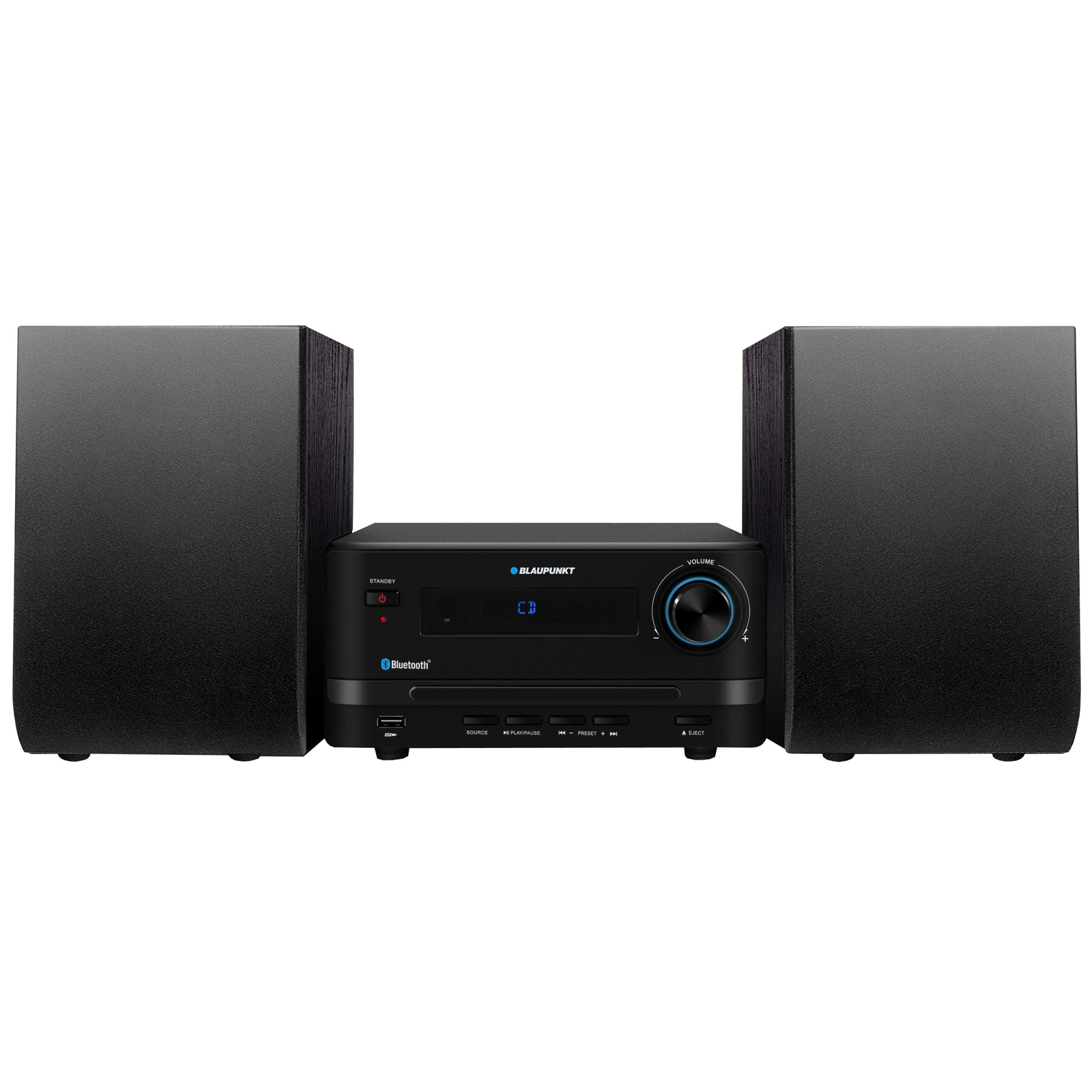Blaupunkt MS14BT Micro HiFI rendszer - Fekete (MS14BT)