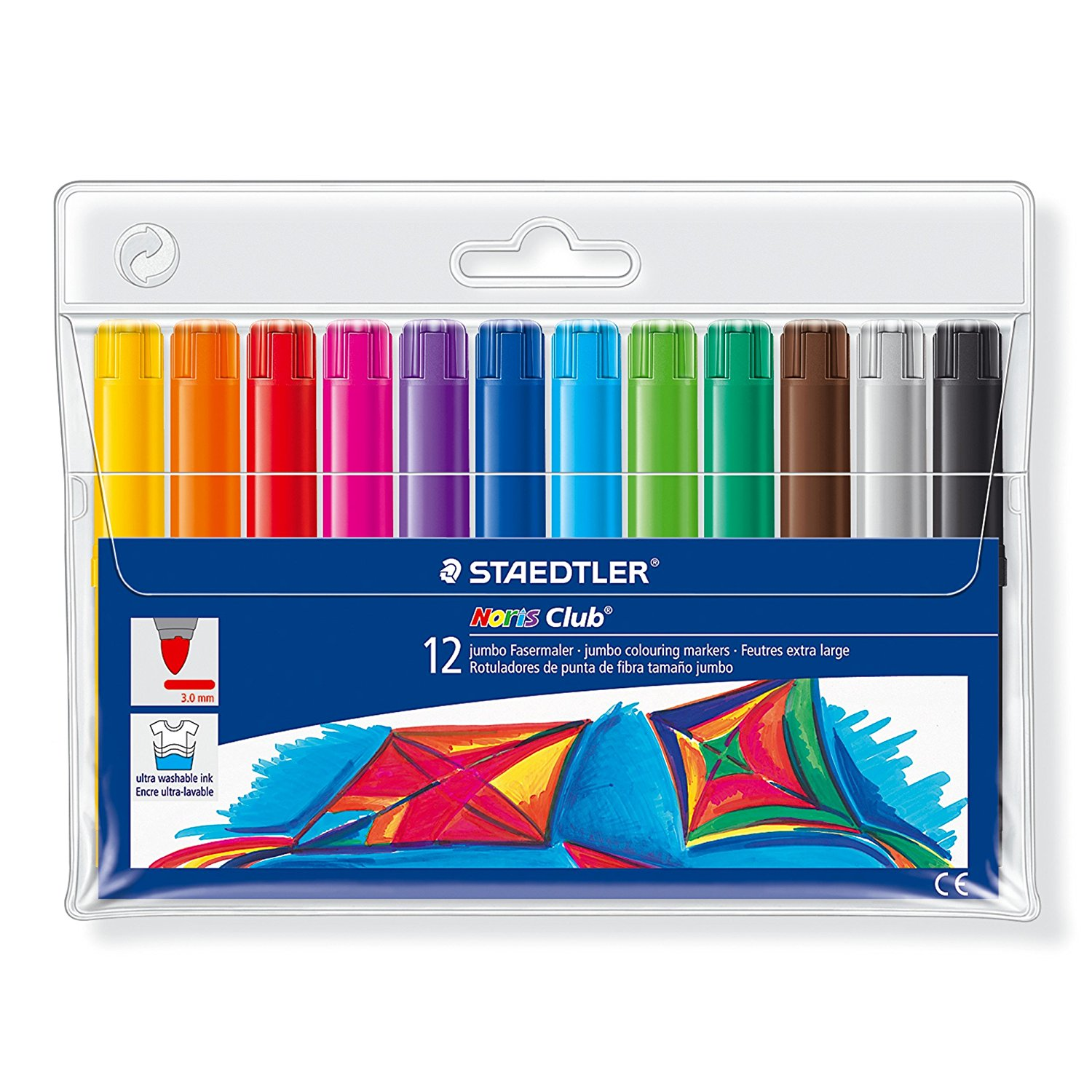 Staedtler Noris Club 3 mm Filctoll készlet -12 szín (340 WP12)