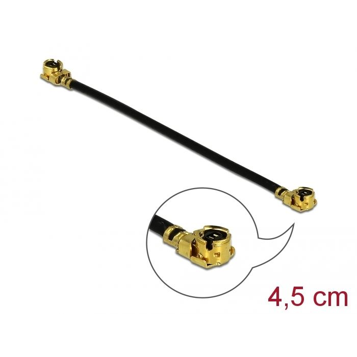 Delock atenna kábel MHF I-dugó apa MHF I-dugó 1,13 4,5cm (12605) (DE12605)