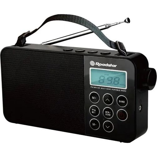 ROADSTAR - TTR-2340 FM/AM PPL táskarádió, fekete