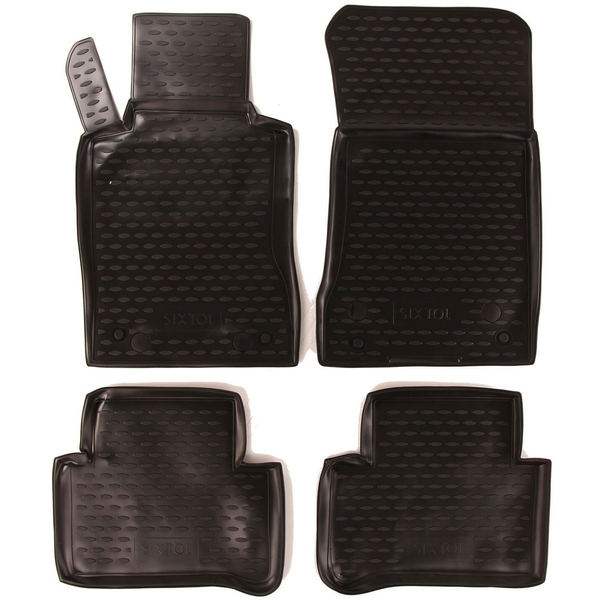 SIXTOL Rubber Mats for MERCEDES-BENZ CLS-Class W219, 2004->