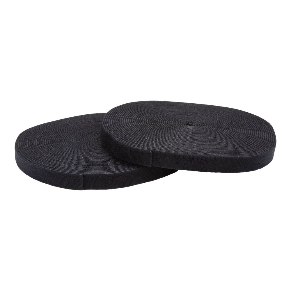 StarTech.com HKLP100 vezetékkötegelő Kábelkötegelő Nejlon Fekete 1 dB (HKLP100)