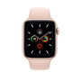 Fusion Apple Watch S4/S5/S6/S7/S8/S9/SE/Ultra Szilikon Szíj 42/44/45/49mm - Homok
