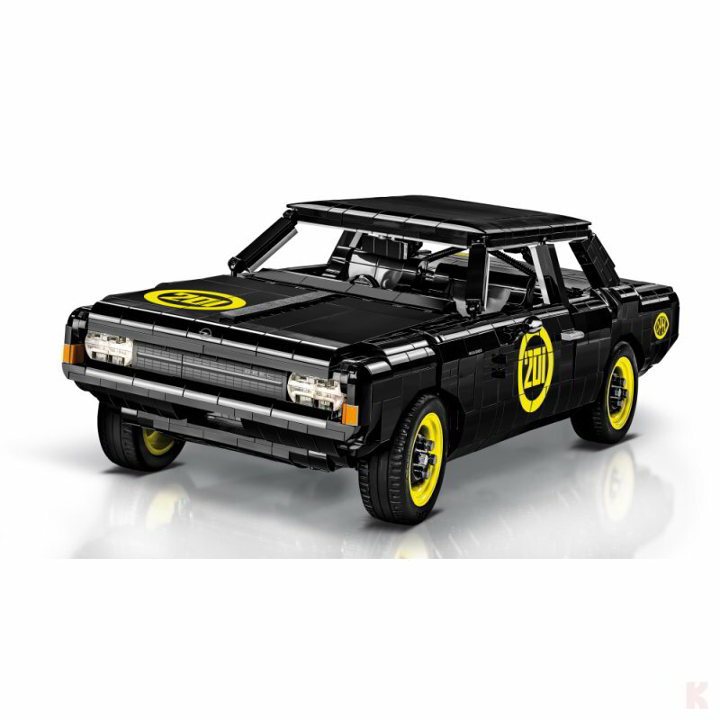 Cobi Opel Rekord C Schwarze Witwe autó műanyag modell (1:12) (24333)