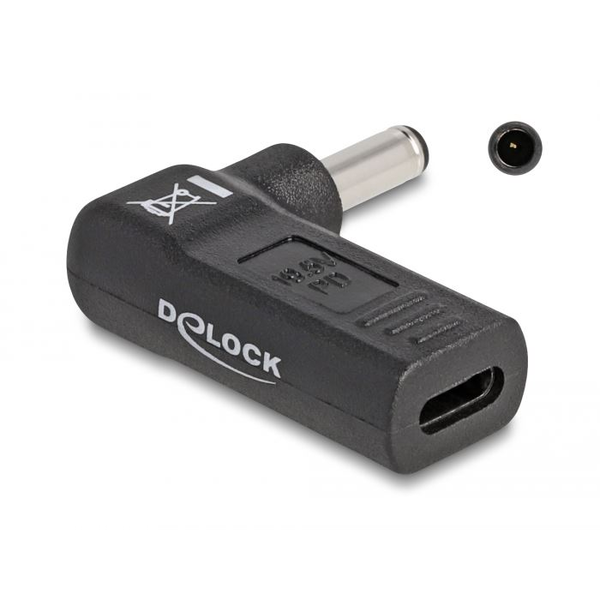 DeLock notebook töltő adapter USB-C - DELL 4.5x3mm (60007)