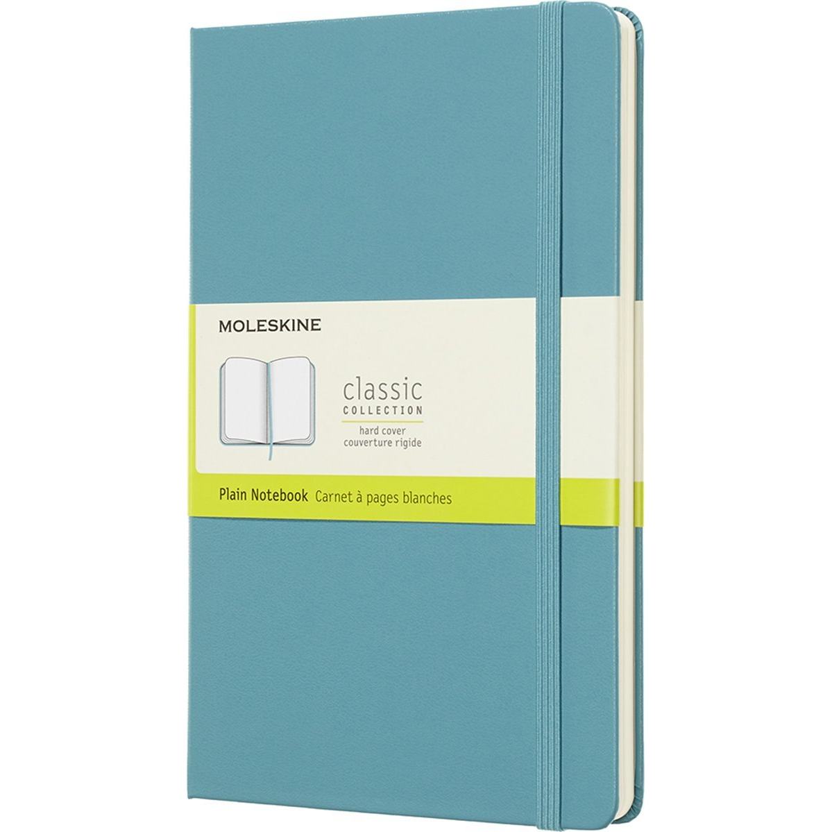 Moleskine Notesz Qp062B35 Kemény Hamu Kék L Sima (MS-715383)