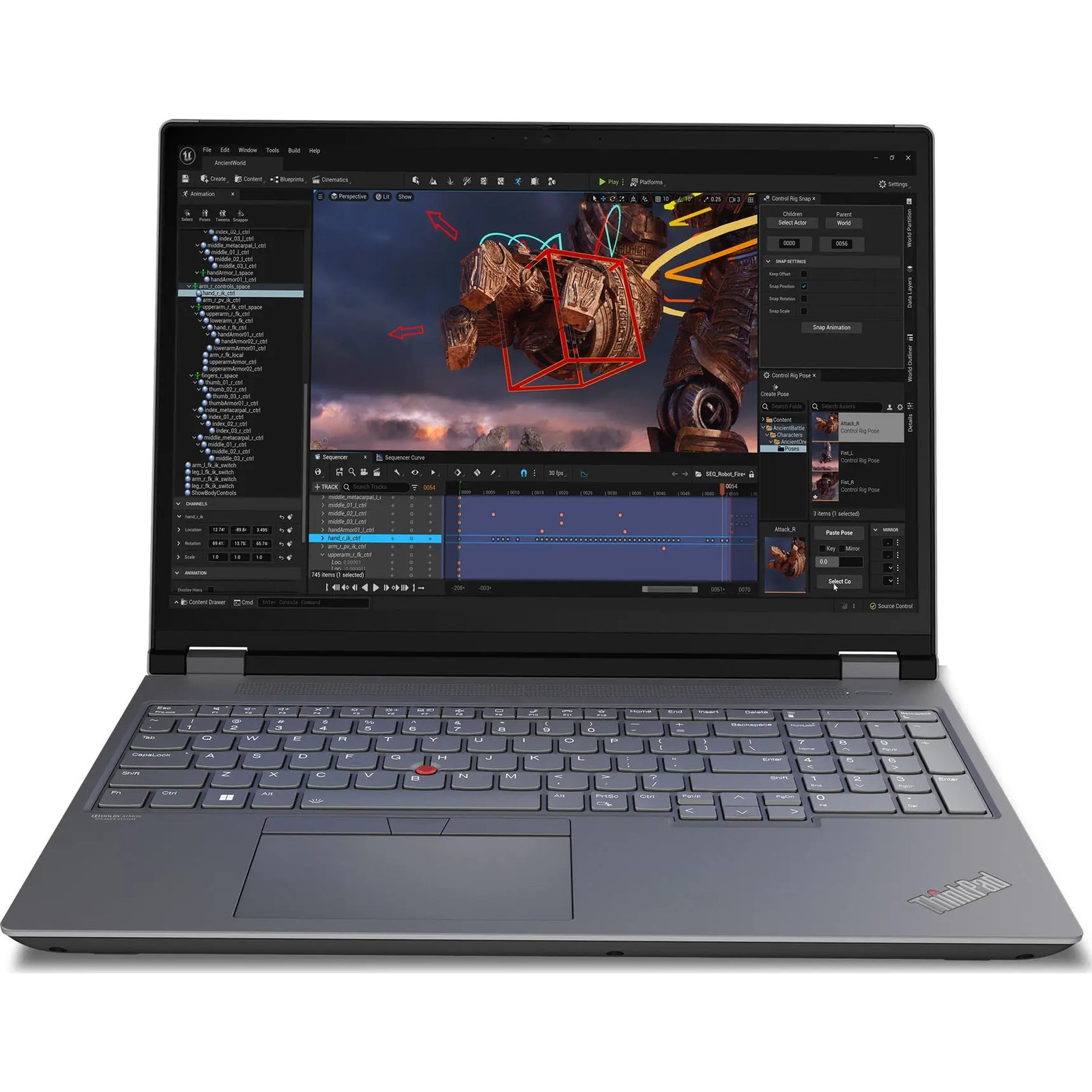 Lenovo ThinkPad P16 Intel® Core i7 i7-14700HX Mobil munkaállomás 40,6 cm (16