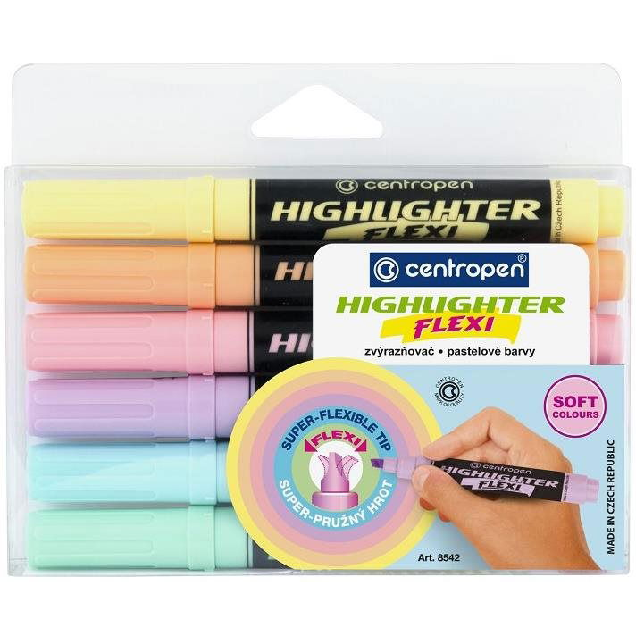 Centropen 8542/6 Flexi Soft Szövegkiemelő (8595013643501)