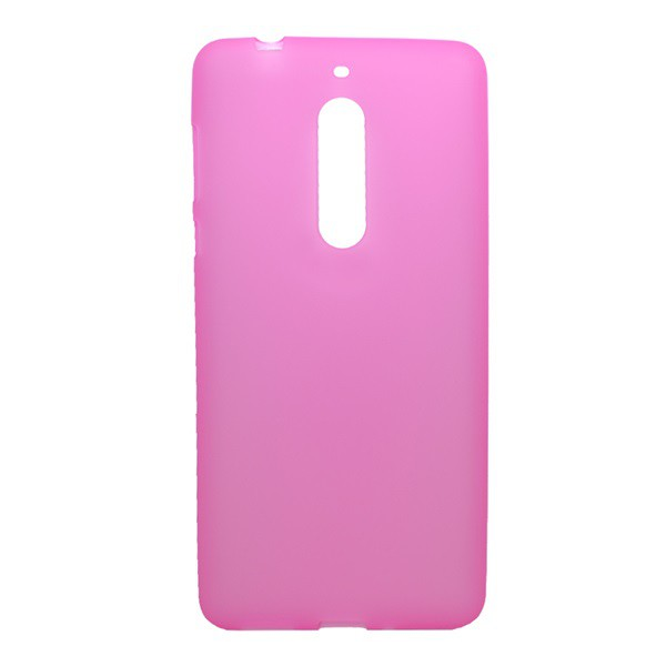 Szilikon telefonvédő (matt) RÓZSASZÍN [Nokia 5] (5996457701452)