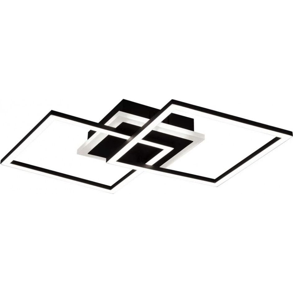 TRIO R62793132 Venida fekete fényerőszabályzós LED mennyezeti/fali lámpa (twm_446152)