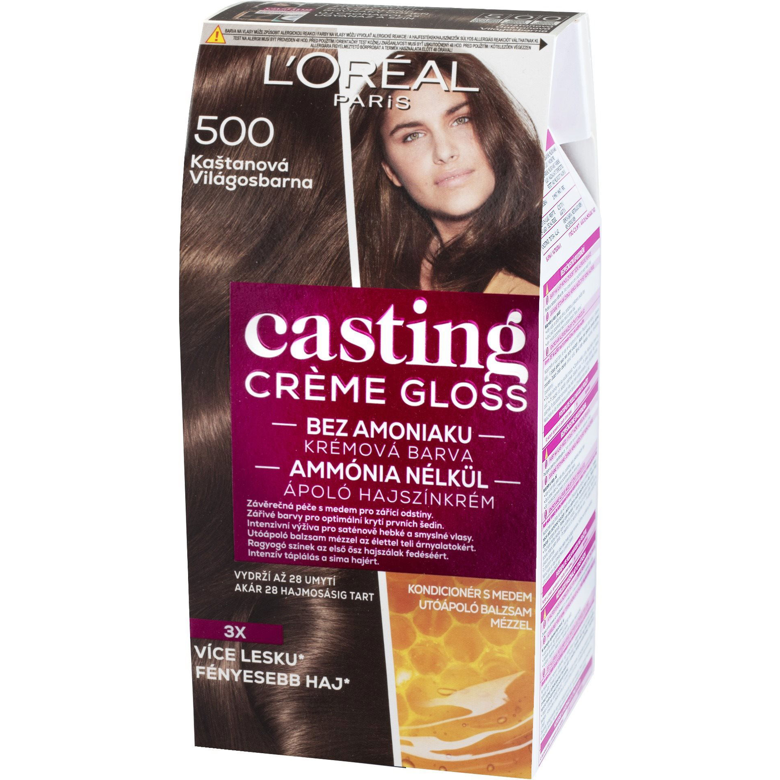 L'ORÉAL PARIS CASTING Créme Gloss 500 Világosbarna (3600521334799)