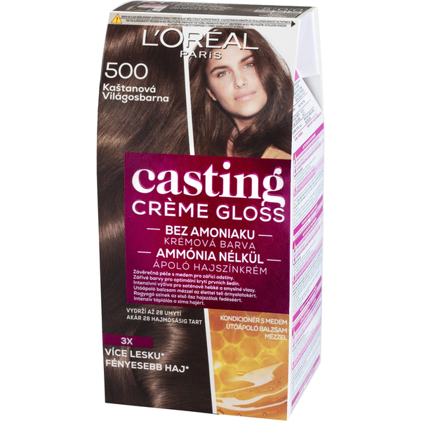 L'ORÉAL PARIS CASTING Créme Gloss 500 Világosbarna