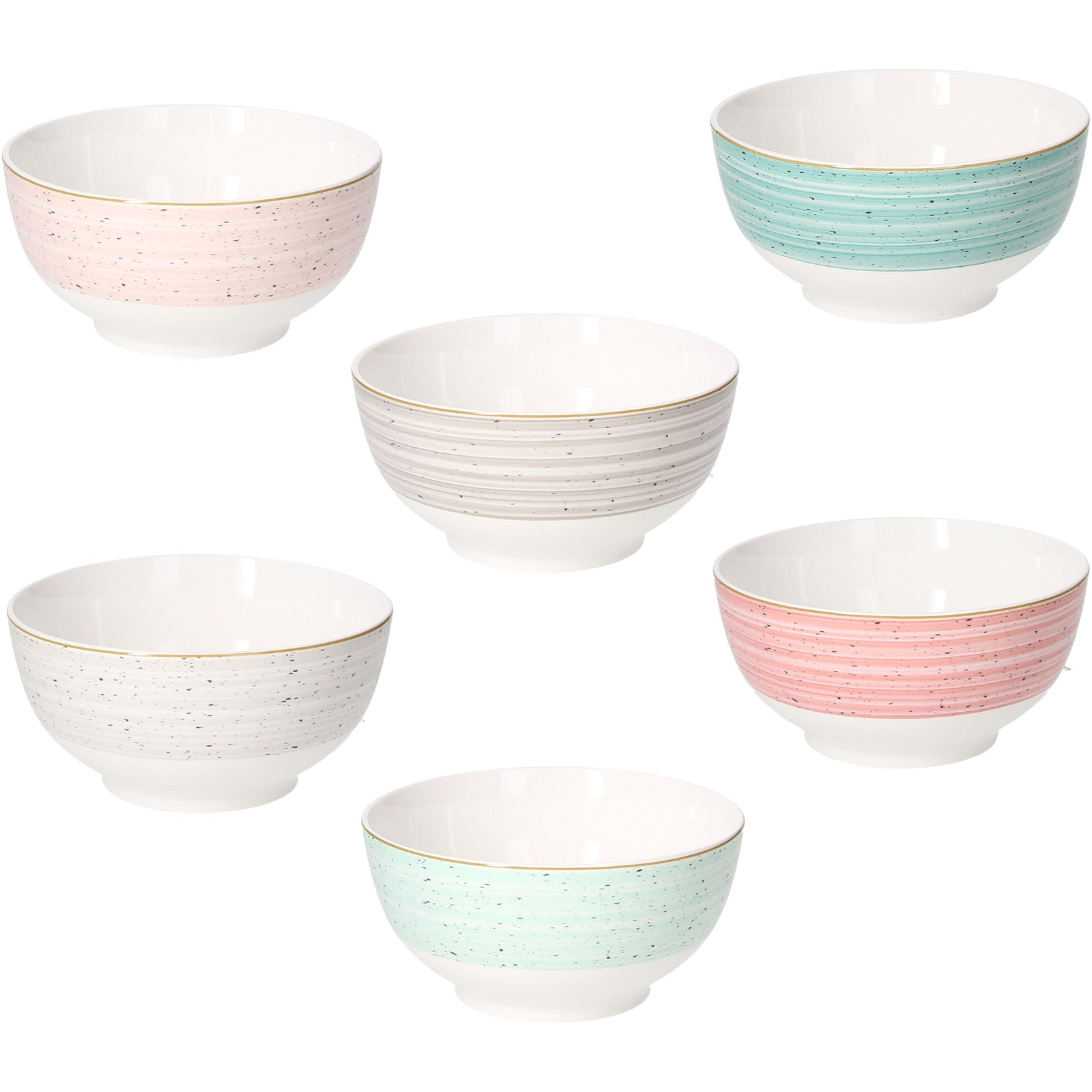 Tognana Pepper Bamboo Tálkészlet, 6 db, 14 cm (IR66814M090)