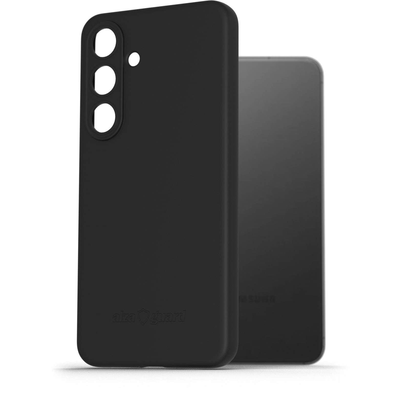 AlzaGuard Matte Samsung Galaxy S24 fekete TPU tok (AGD-PCT356B)