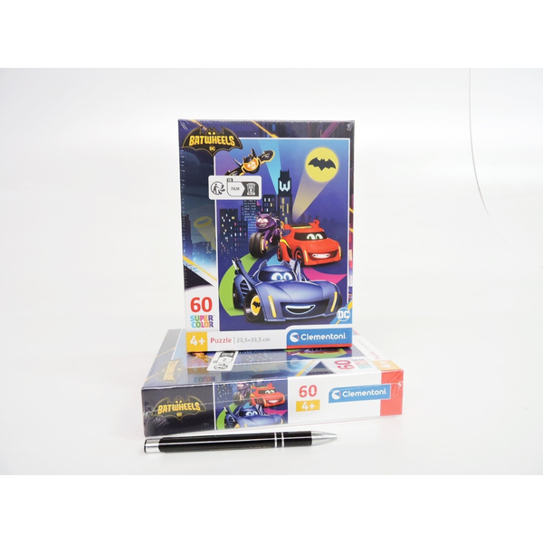 Clementoni Supercolor Batwheels Пъзел 60 броя Комикс