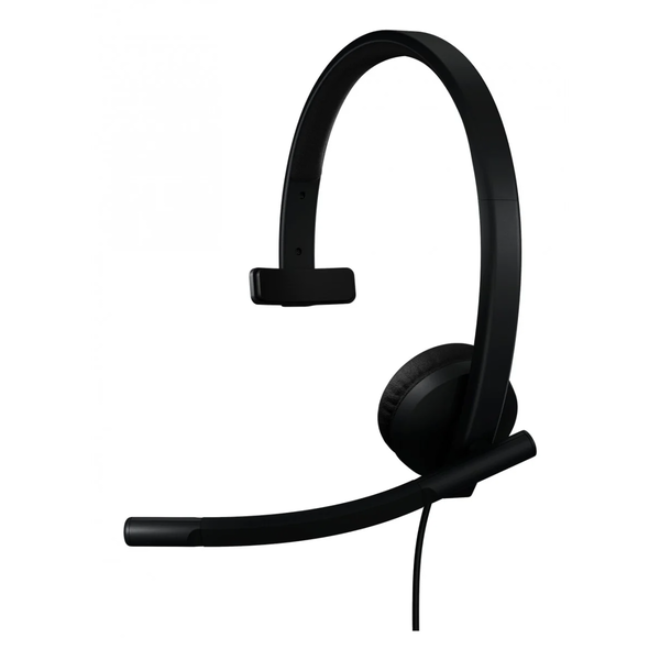 Logitech Mono Headset H570e USB-C zwart (Teams Versie]