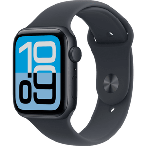 Apple Watch SE 3 GPS 44mm Midnight Aluminium Case with Midnight Sport Band - M/L