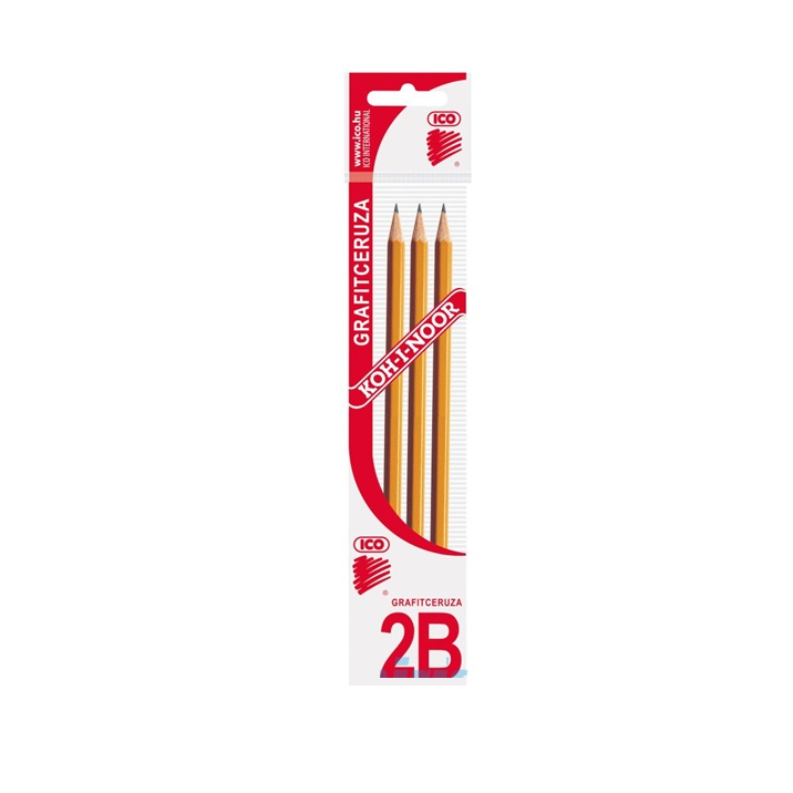 Koh-I-Noor 1770 2B Grafitceruza (3 db / csomag) (9130015005)