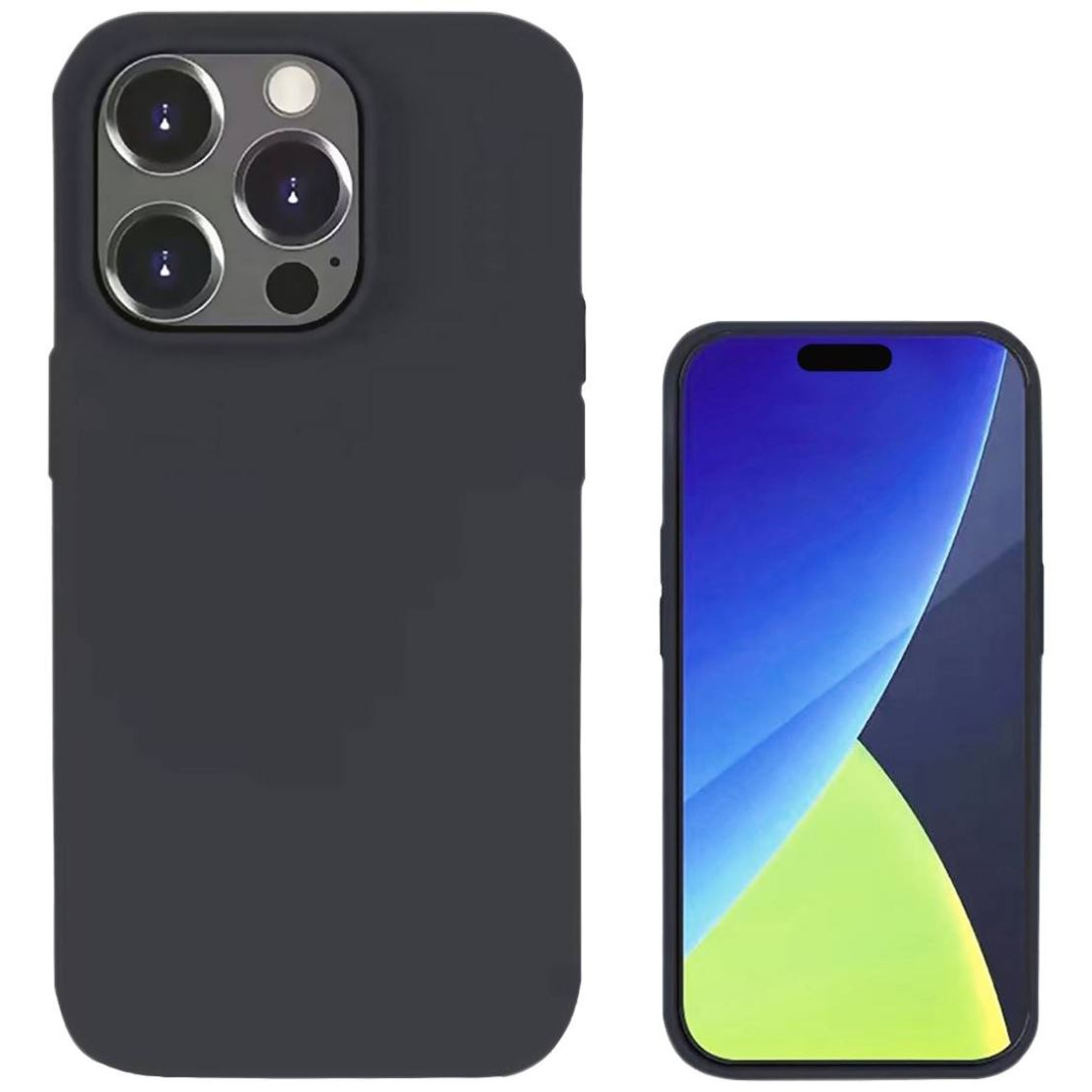 4Smarts Liquid Cupertino UltiMag Apple iPhone 14 Pro hátlap fekete (452063) (4S452063)