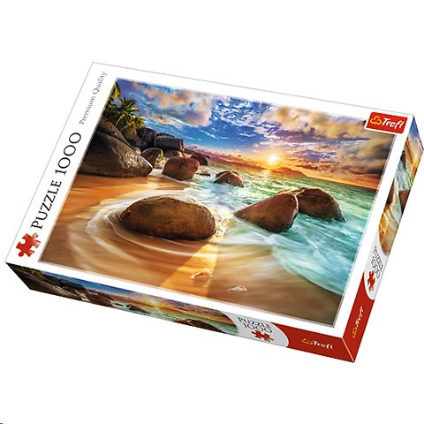 Trefl Samudra Beach, India 1000 db-os puzzle (10461) (Trefl 10461)