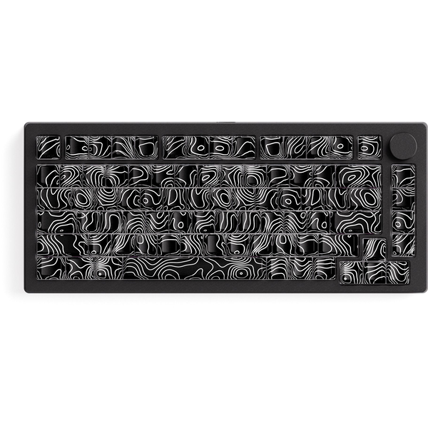 AKKO MONSGEEK M1 V5 Contour Lines Black (Spray Paint)