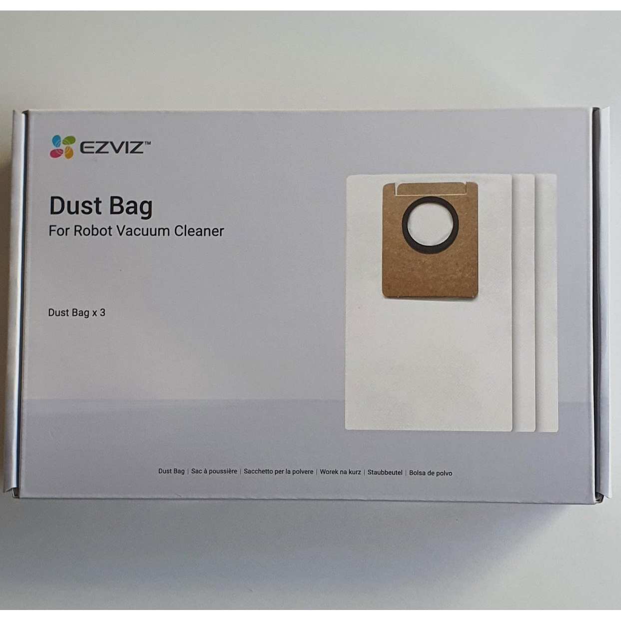 EZVIZ RS20 Pro dokkolós robotporszívó gyári porzsák csomag, 3 db porzsák, 5L / db (CS-RA-BG04)