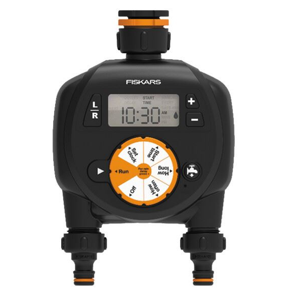Fiskars 1054792 időkapcsoló dupla kimenettel