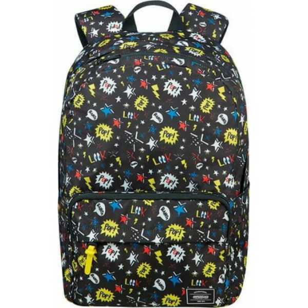 American Tourister Urban Groove Lifestyle Pop Notebook hátizsák - Fekete mintás