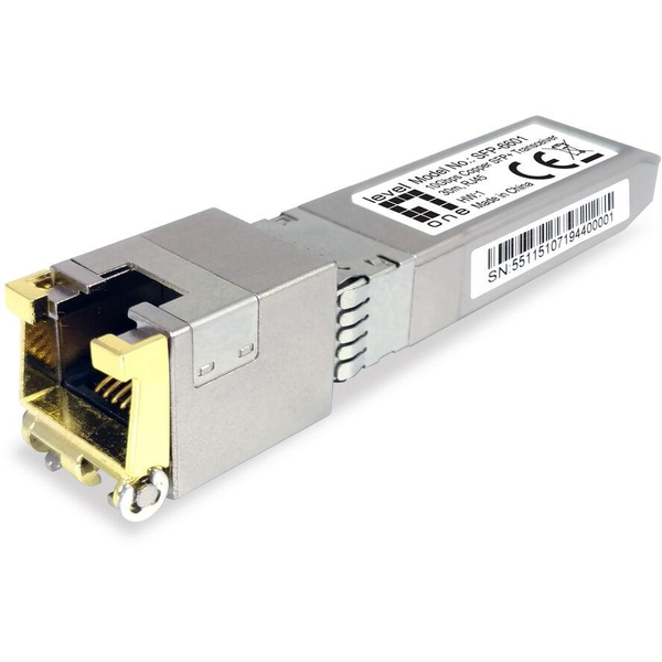 LevelOne SFP-6601 мрежов трансивърен модул Мед 10000 Мбит/с SFP+