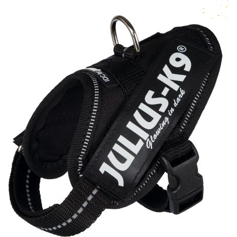 16IDC-P-B2 IDC Powerhám Felirattal Baby 2 XS 33-45 cm/2-5 kg Fekete (TX-14811)