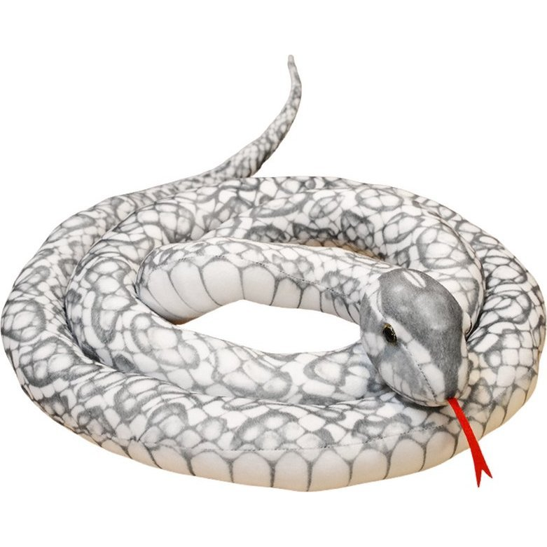 Plüss Szürke Kígyó - 300 cm (16457)