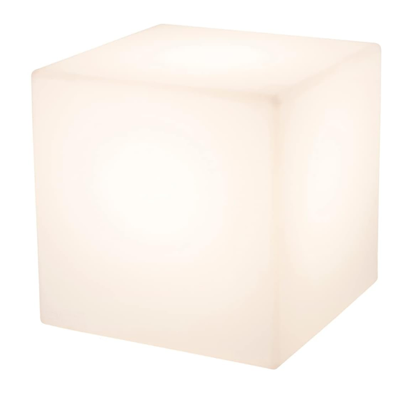 8 Seasons Shininh Cube 33cm Dekor fény