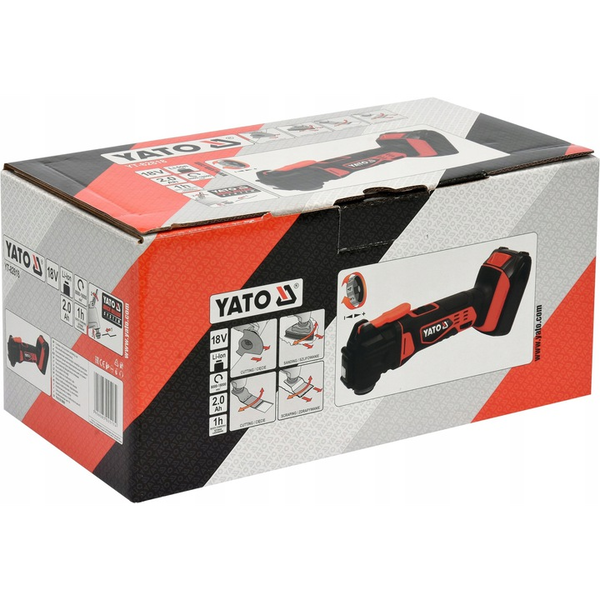 YATO akkus multivágó készlet 18V YT-82826 (1x2 Ah)