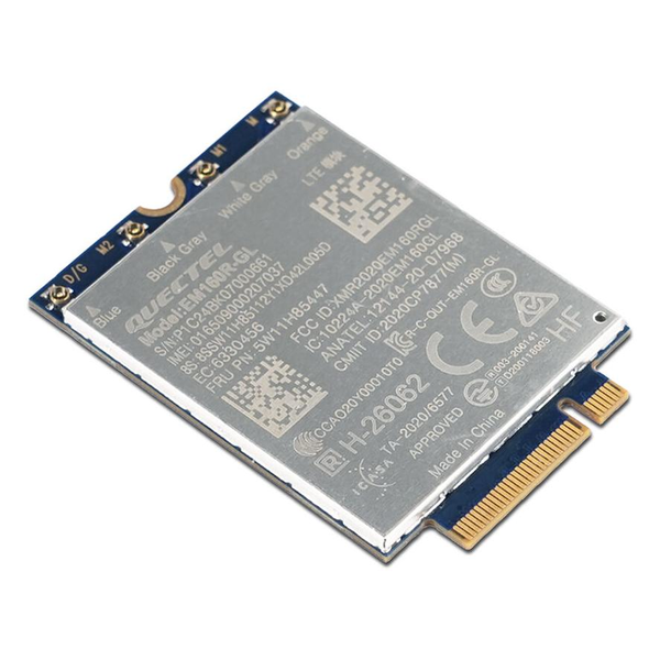 Lenovo 4XC1Q24436 netwerkkaart Intern WWAN 1000 Mbit/s